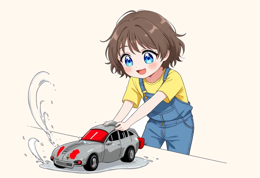 The Car Begins to Shine