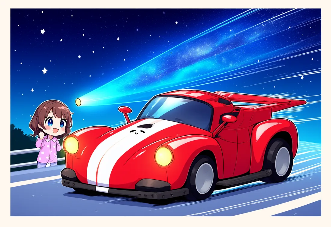 Racing at Night