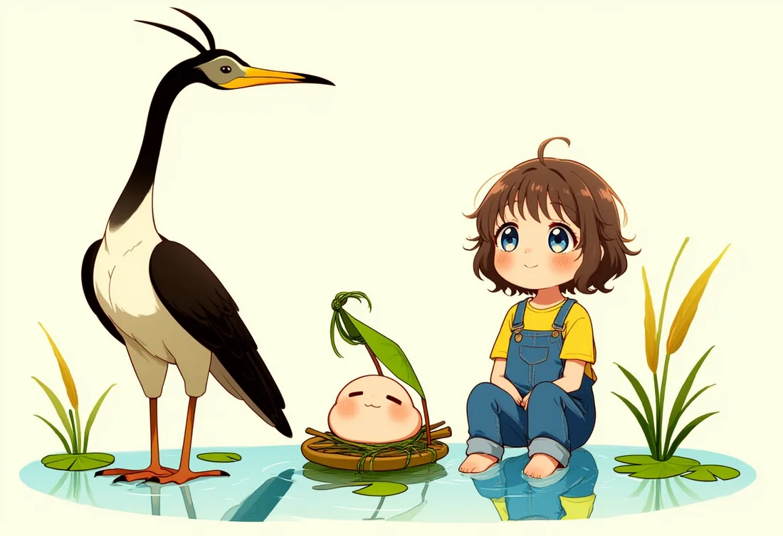 A Tall Heron