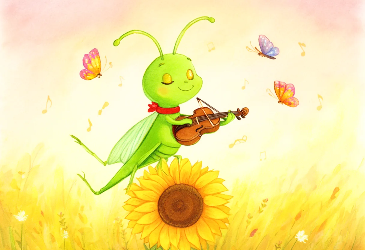 Grasshopper Plays Music